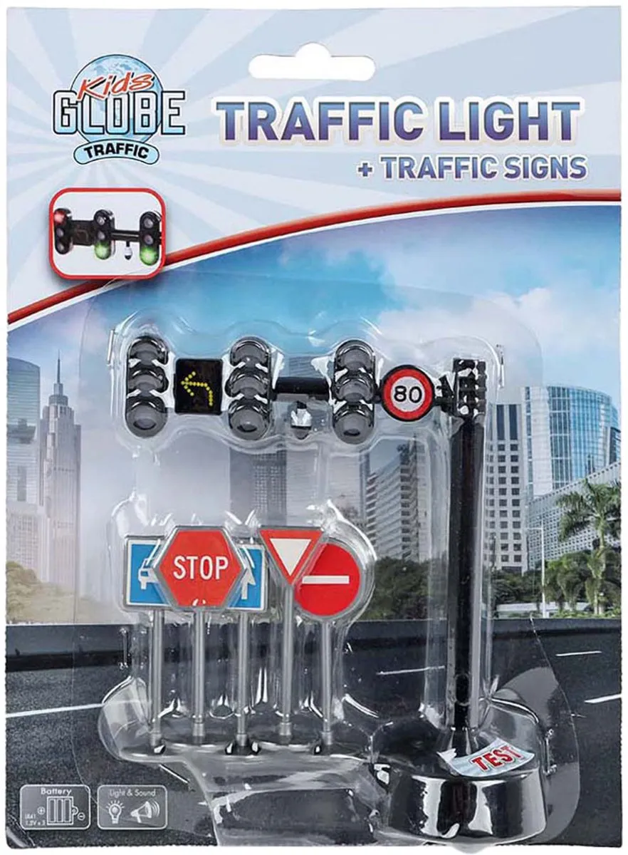 Kids Globe Verkeerslicht 570471 - Multi kleuren