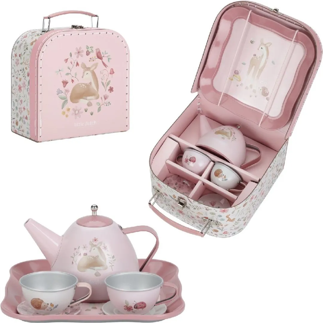 Rubo Toys Little Dutch Fairy Garden Theeservies - Multicolor