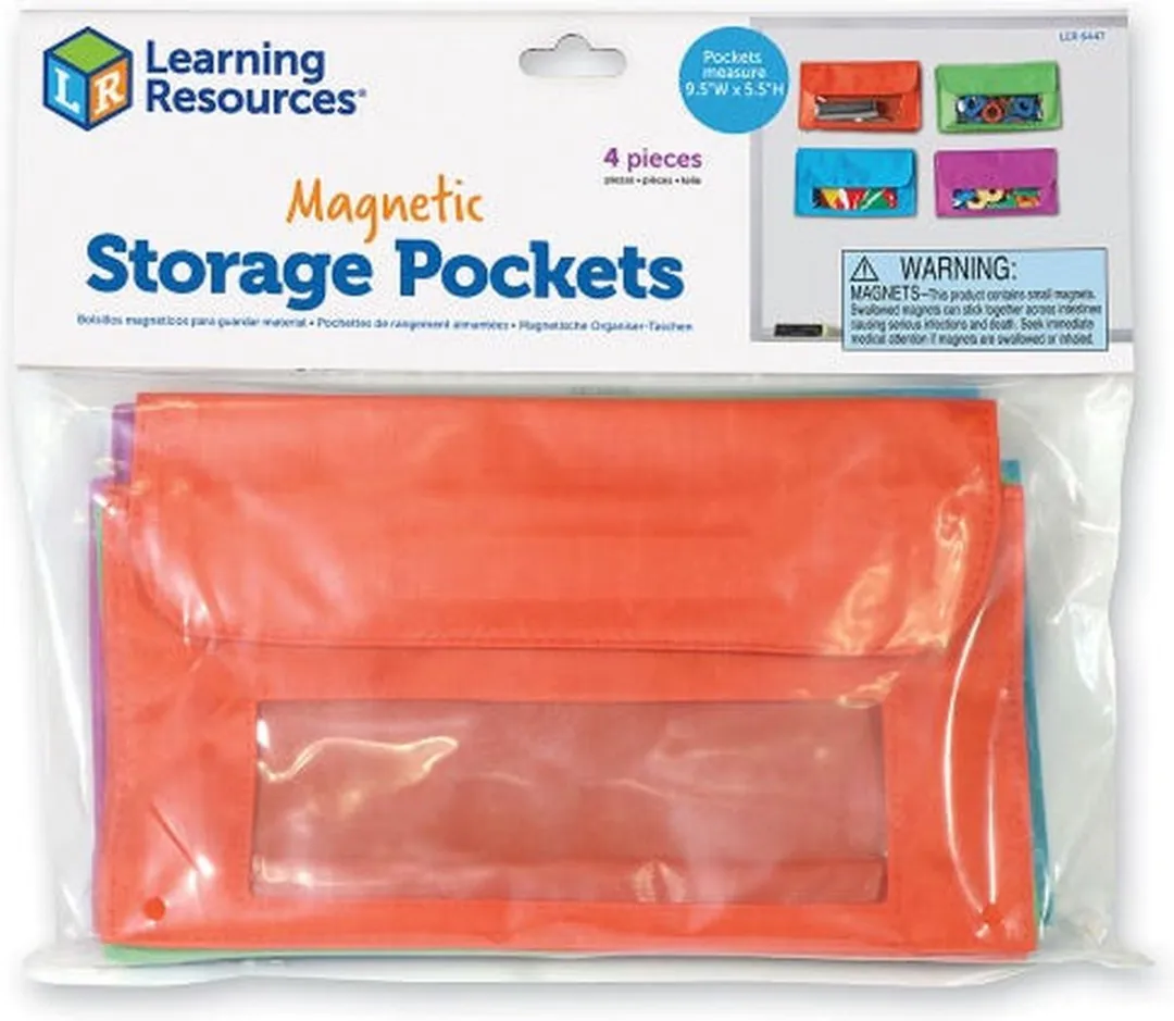 Learning Resources Magnetische Etui's 4 Stuks - MPN 950LER6447