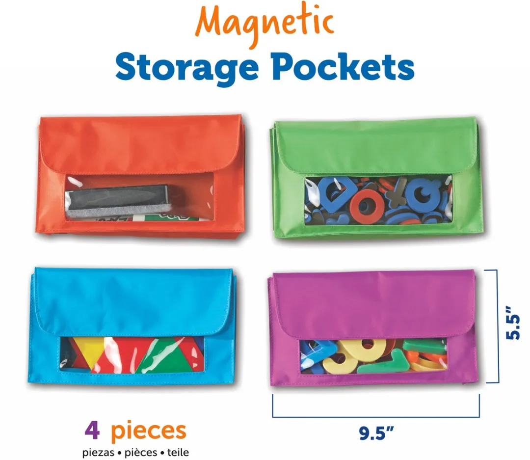 Learning Resources Magnetische Etui's 4 Stuks - MPN 950LER6447