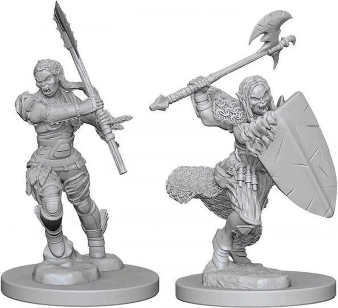Wizkids Deep Cuts Vrouwelijke Half-Orc Barbaar