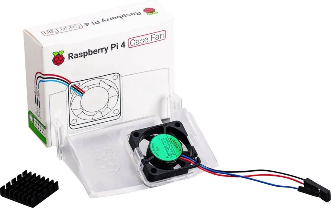 Raspberry Pi® RB-Case-Fan – Actieve ventilator – Geschikt voor Raspberry Pi® – Wit