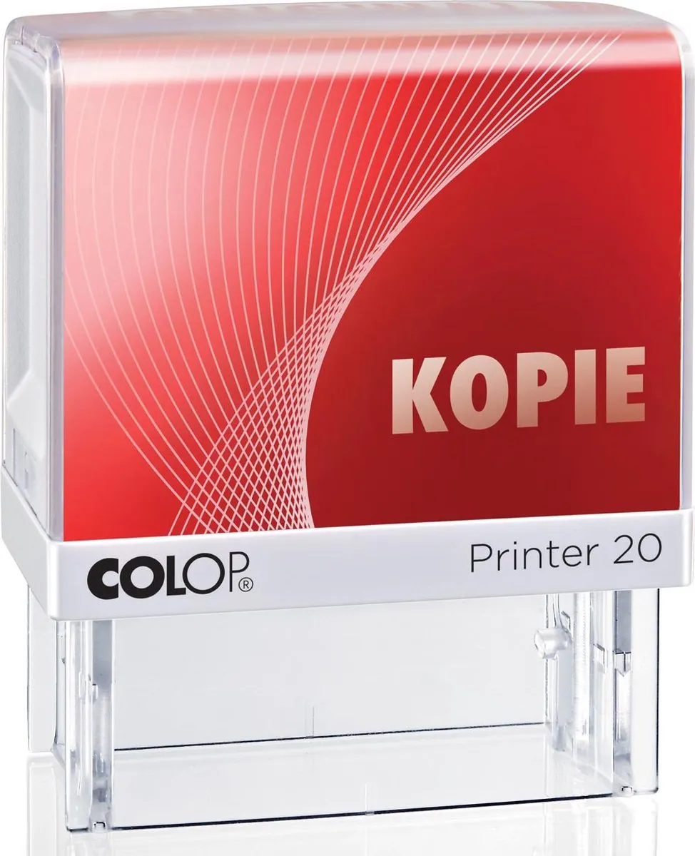 Colop Tekststempel KOPIE Rood 38x14mm