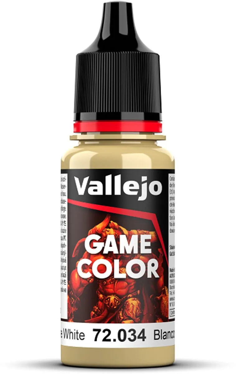 Vallejo Game Color Acrylverf Bone White 18ml