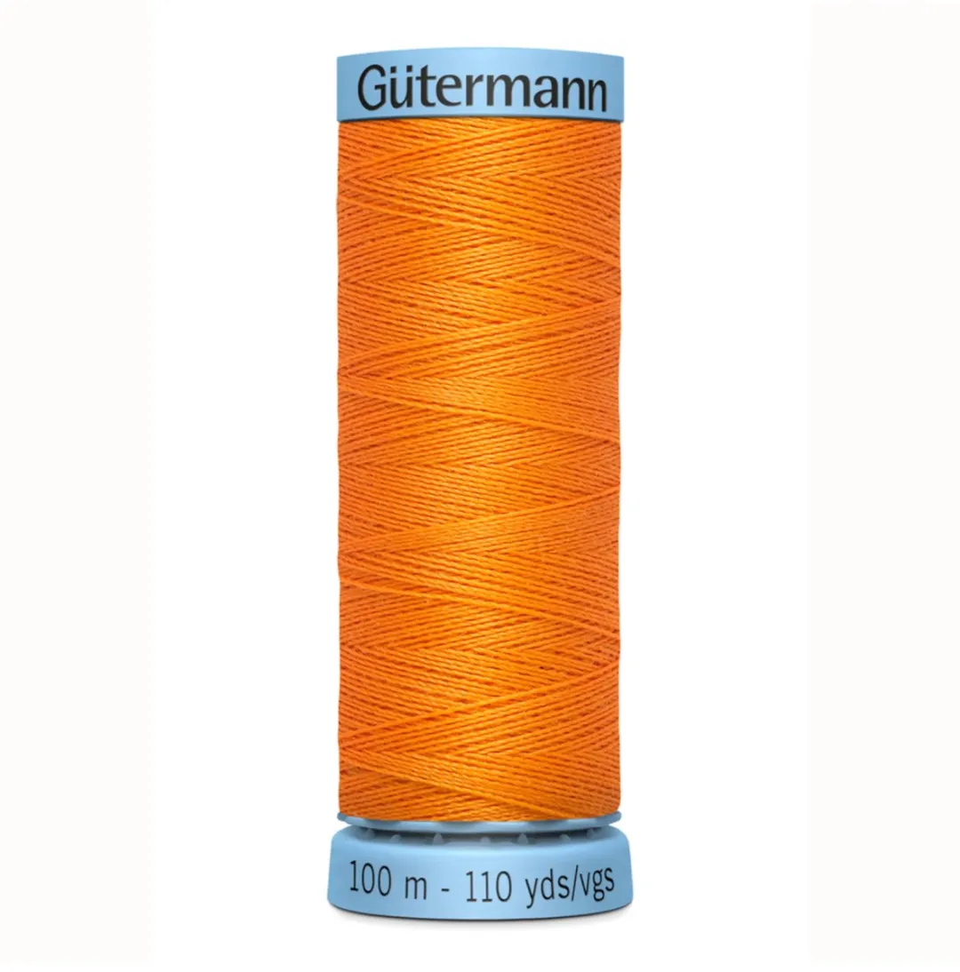 Gutermann Zijde Garen 100m - Zwart/Grijs/Wit
