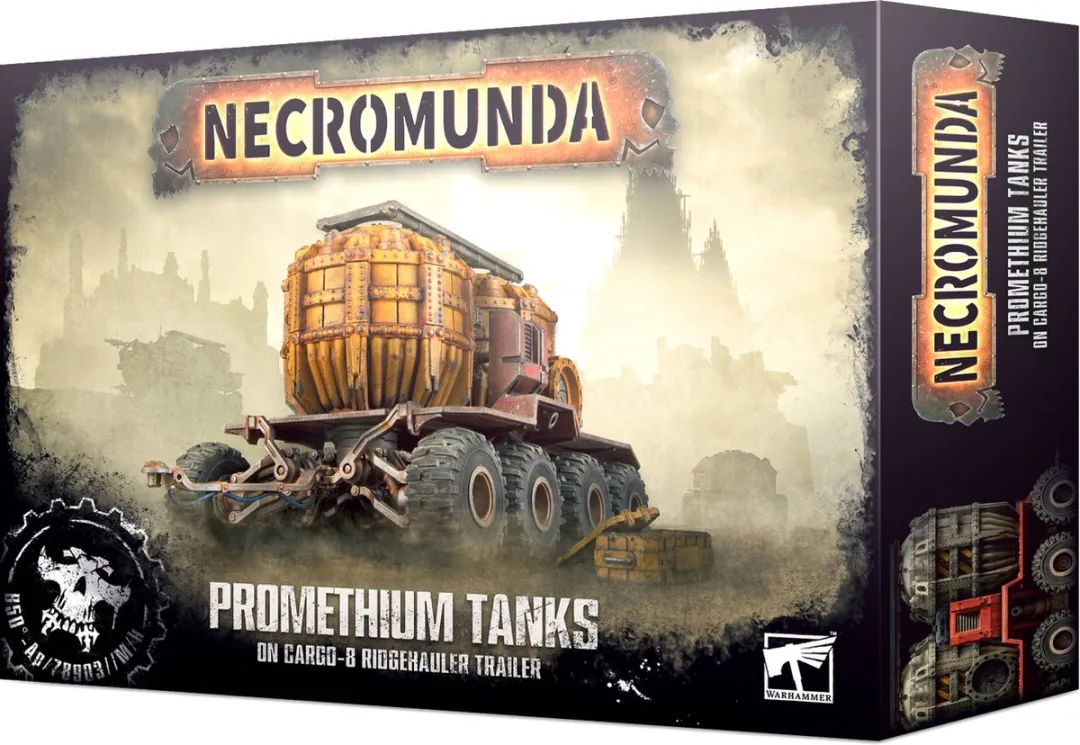Games Workshop Necromunda Promethium Tanks Cargo-8 Trailer