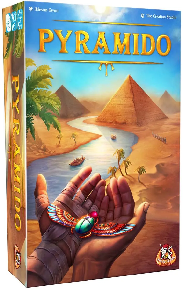 White Goblin Games Pyramido Familiespel - 2-4 Spelers