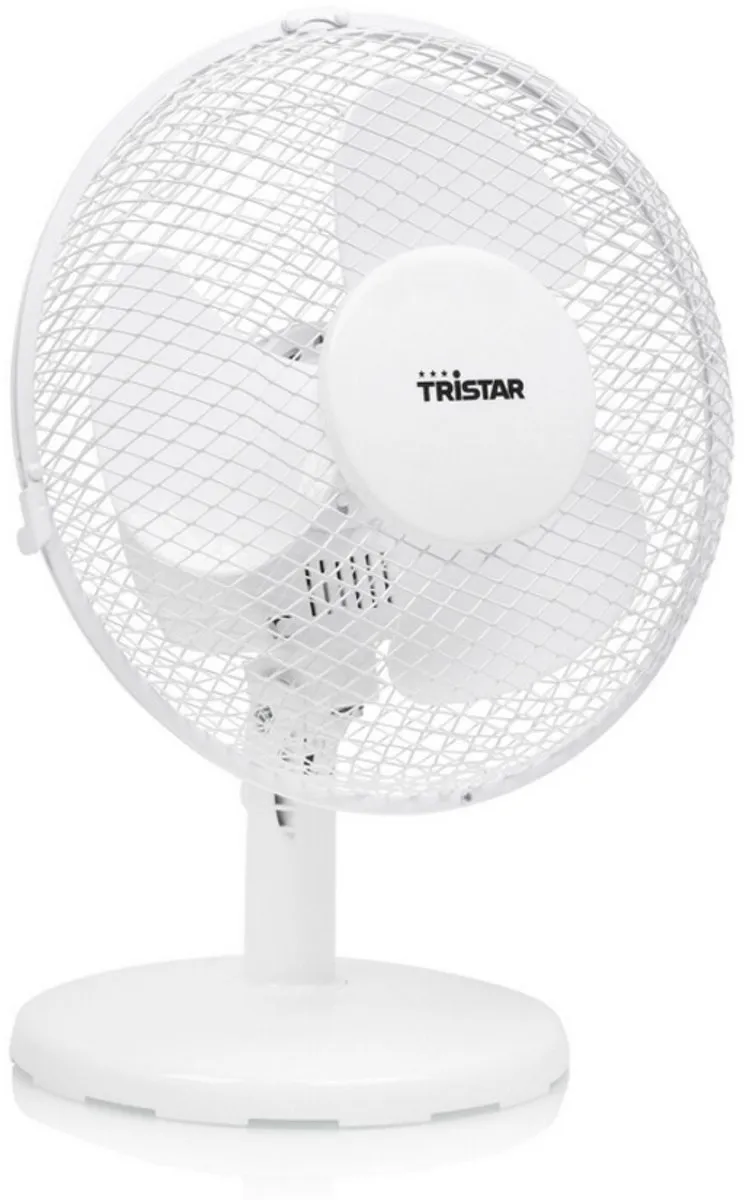 Tristar VE-5721 Tafelventilator 30W - Ø23cm Wit