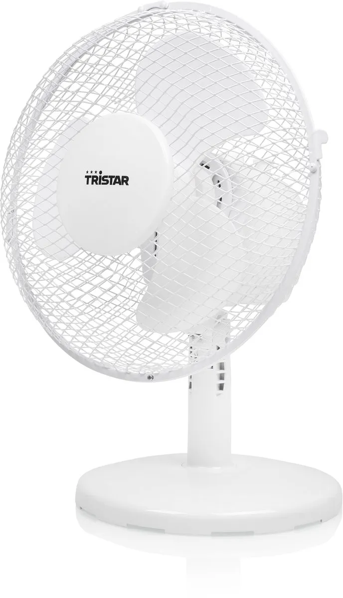Tristar VE-5721 Tafelventilator 30W - Ø23cm Wit