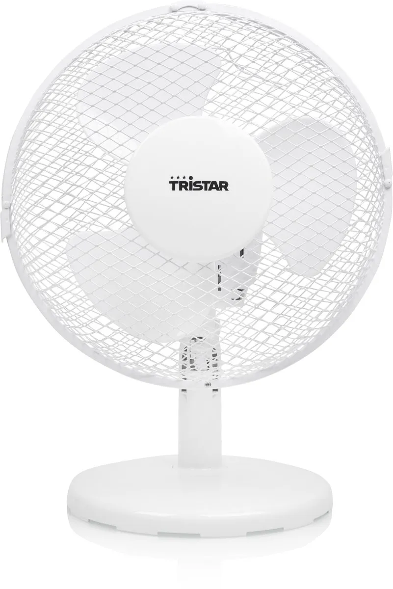 Tristar VE-5721 Tafelventilator 30W - Ø23cm Wit
