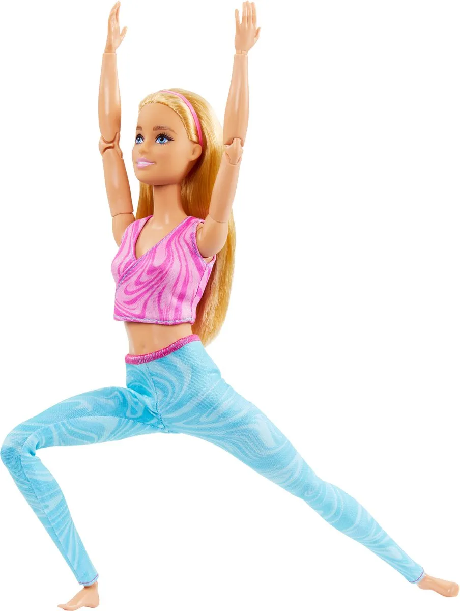 Barbie Made to Move Yoga Pop - HRH27 Multikleur - afbeelding 4 van 6