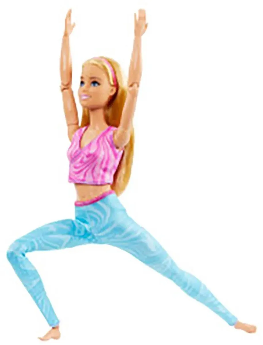 Barbie Made to Move Yoga Pop - HRH27 Multikleur - afbeelding 3 van 6