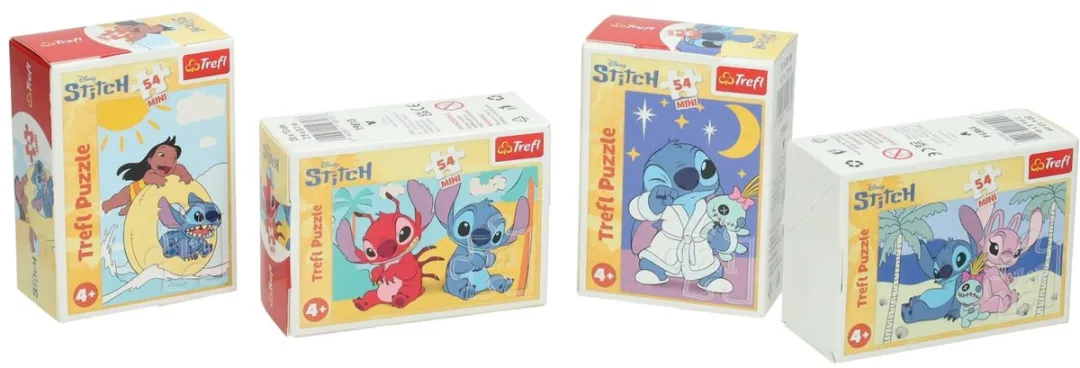 Trefl Mini Puzzel Stitch 54 Stuks - Multi