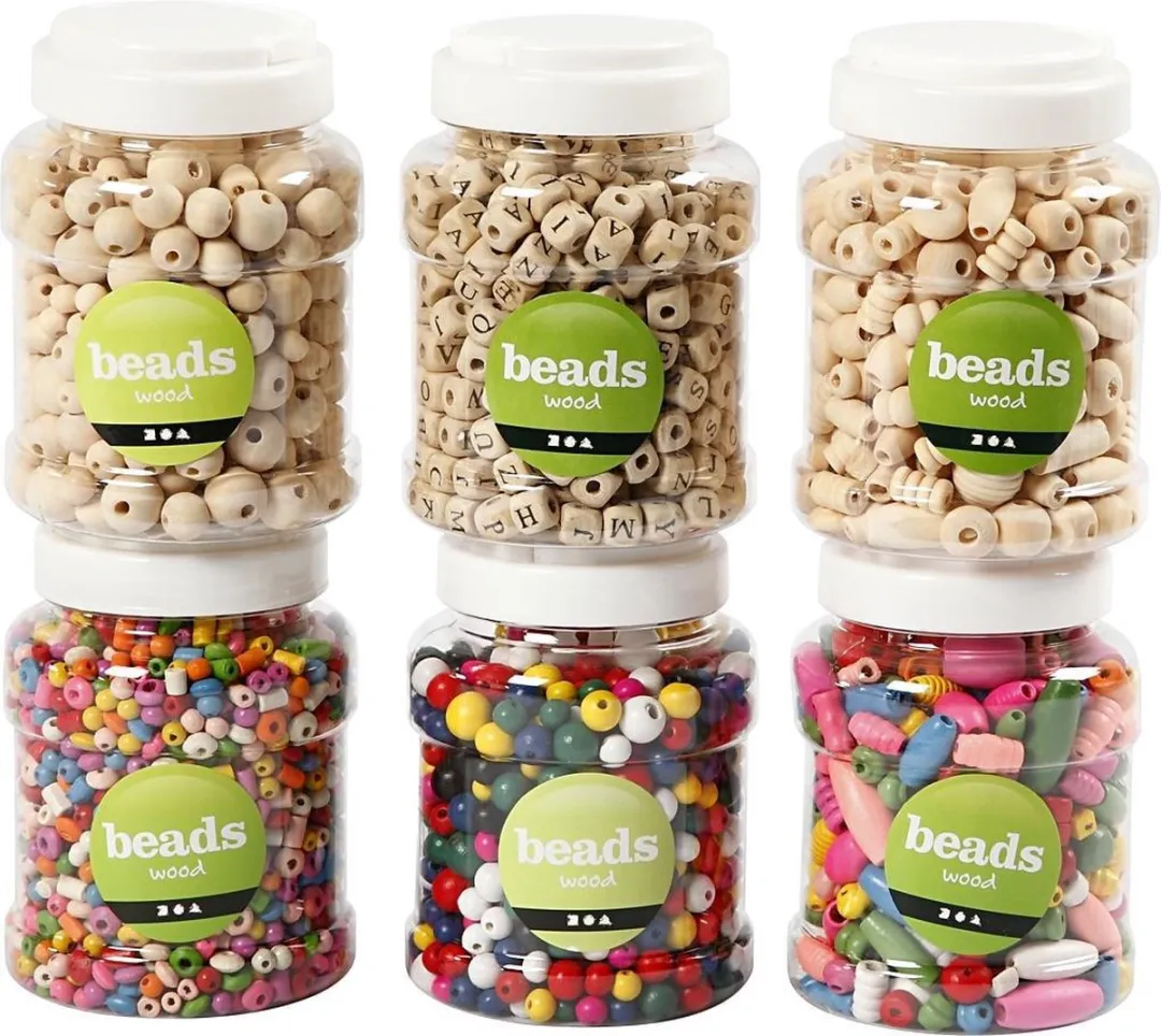 Creativ Company Creotime Houten kralen 5-25mm