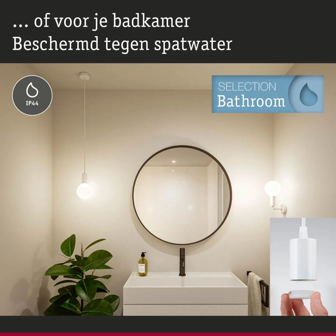 Paulmann Ravi Hanglamp - 4,3W 3000K 400lm Wit mat dimbaar
