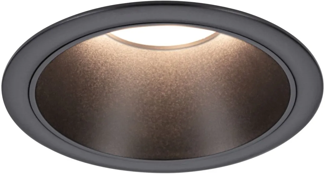Paulmann Cole Coin Set LED Inbouwlamp 6x6W 470lm 2700K - Zwart mat