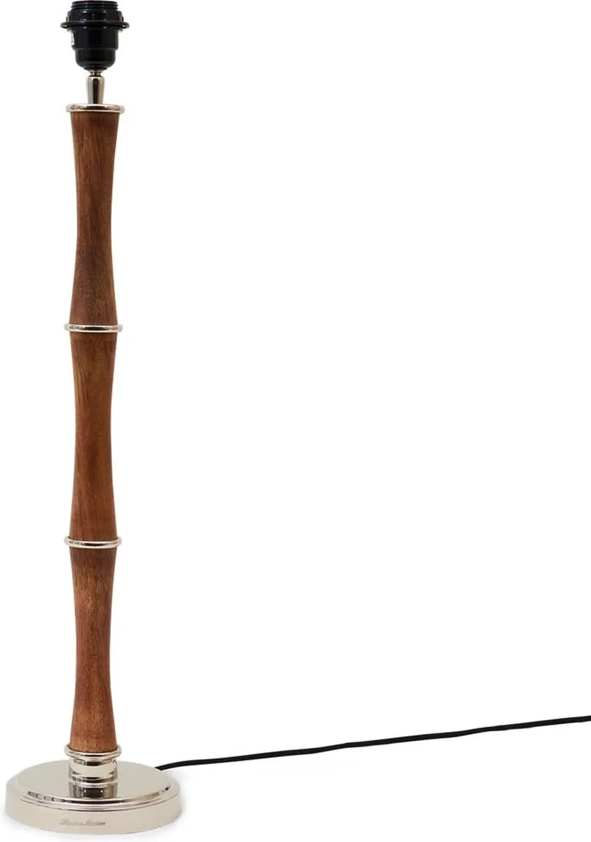 Riviera Maison - Lovely Bamboo Table Lamp - Tafellamp - Bruin