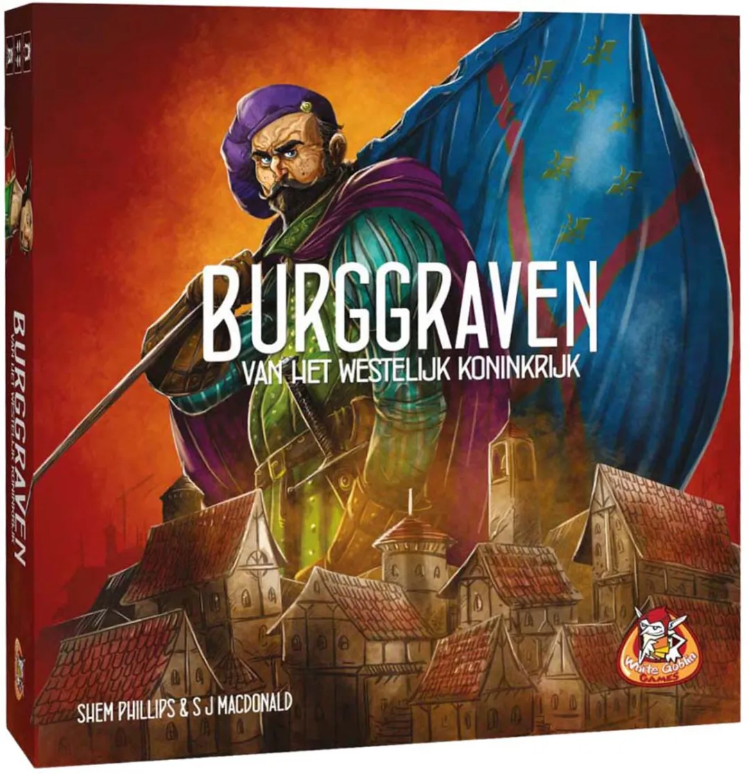 White Goblin Games Burggraven van het Westelijk Koninkrijk Expertspel - 1-4 spelers
