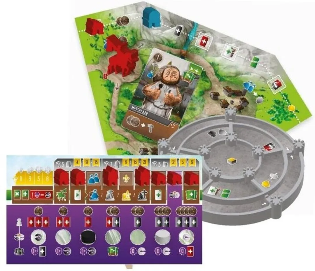 White Goblin Games Burggraven van het Westelijk Koninkrijk Expertspel - 1-4 spelers