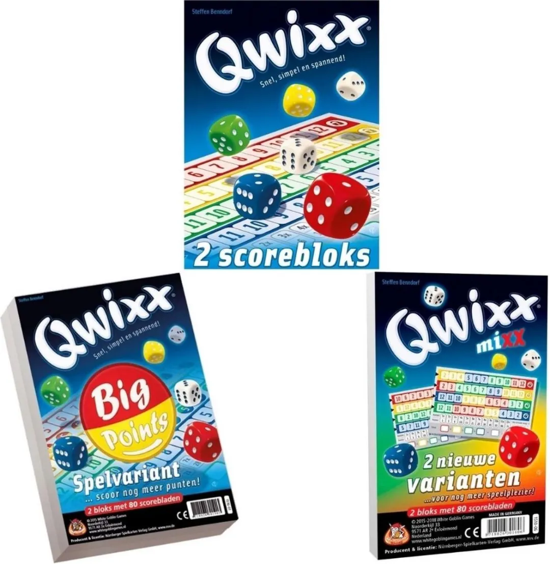 White Goblin Games Scoreblokken Bundel
