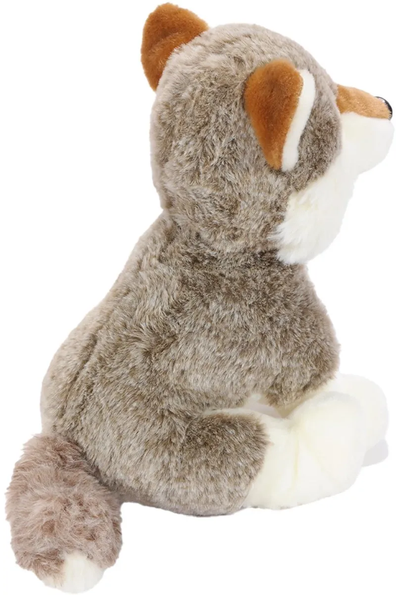 PIA Soft Toys Knuffel Wolf - Grijs 25cm