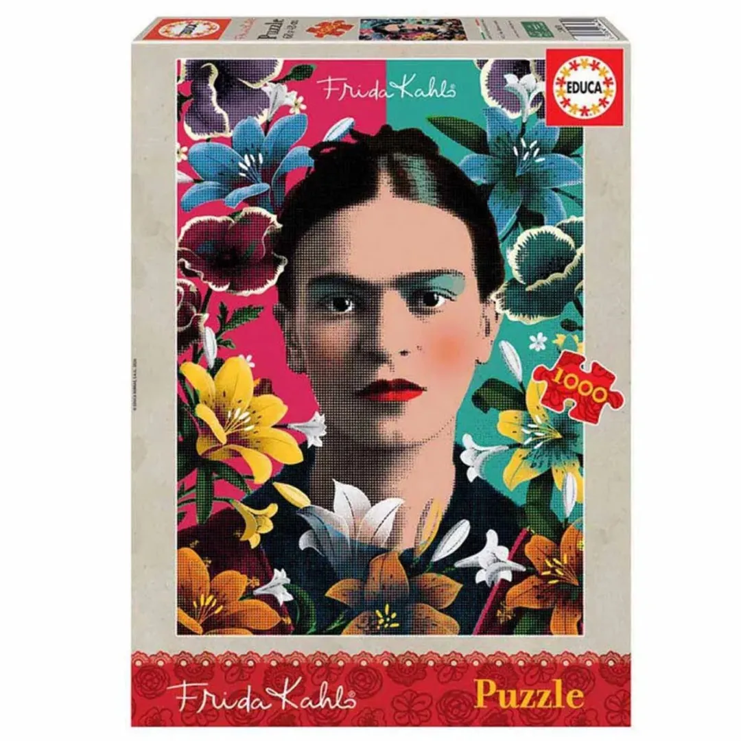Educa Frida Kahlo 1000 Puzzels - 1000 Stuks - Meerkleurig