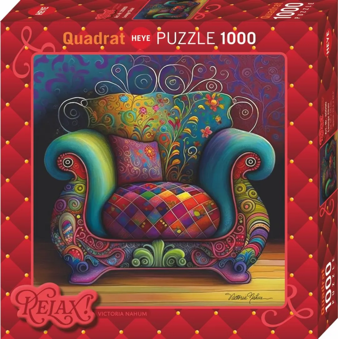 Heye Lounge Chair Puzzel 1000 Stuks - Multicolor