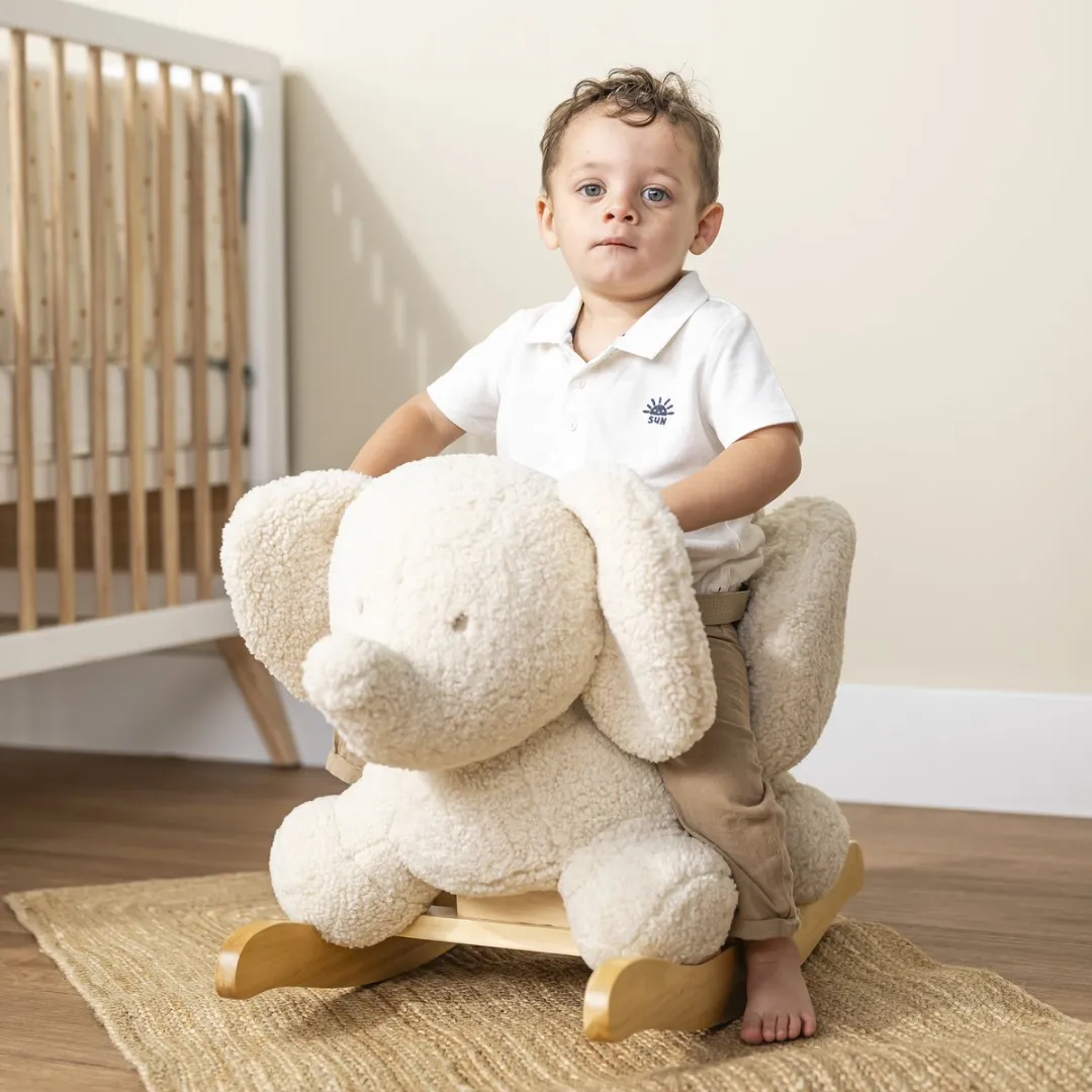 Nattou Teddy Olifant Schommelpaard 59x45cm