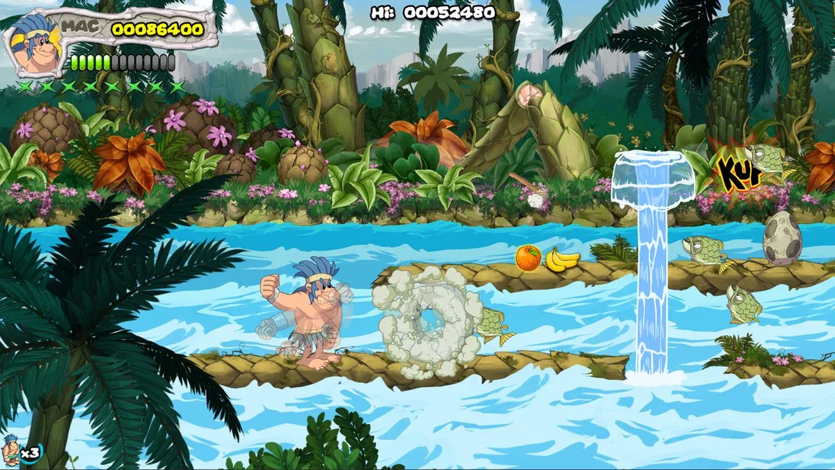 Mindscape New Joe & Mac Caveman Ninja T-Rex Edition - PS4 - afbeelding 6 van 6