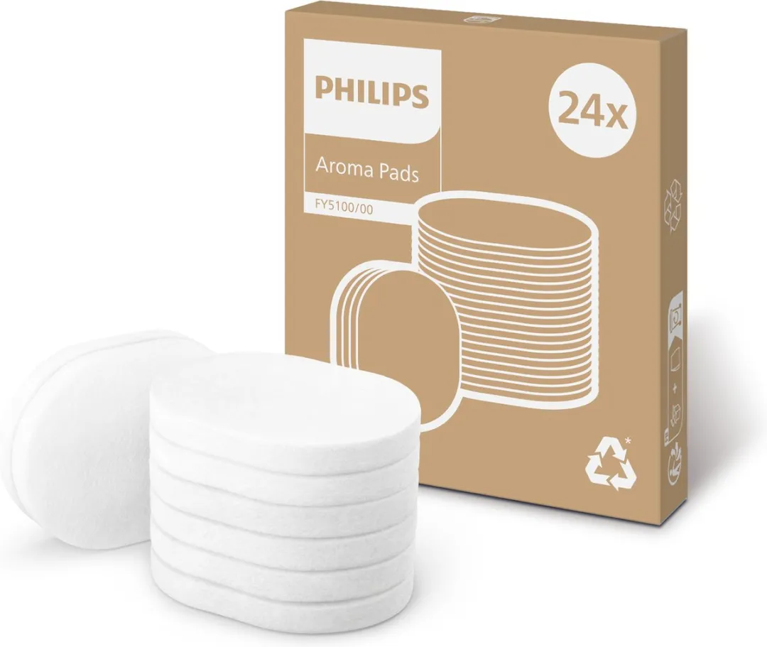 Philips Aromapads FY5100/00 - 24 Stuks - Wit