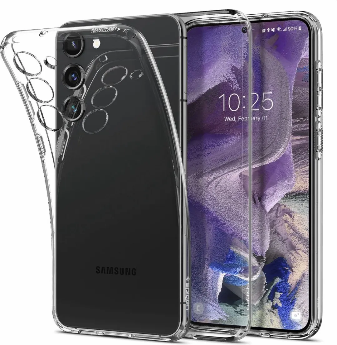 Spigen Liquid Crystal Hoesje ACS05708 - Samsung Galaxy S23 - Transparant