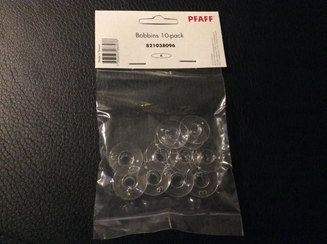 Pfaff Spoeltjes Type K - 10 Stuks - Transparant