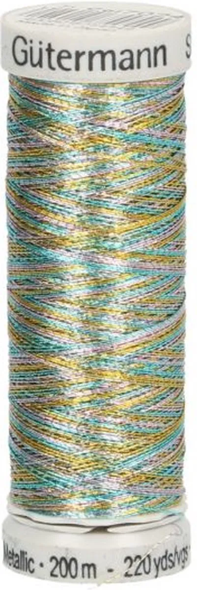 Gutermann Sulky Metallic Borduurgaren 200m - Kleur 7024 Multi