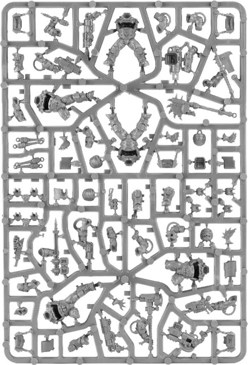 Games Workshop Necromunda Goliath Gang - 10 Onderelen