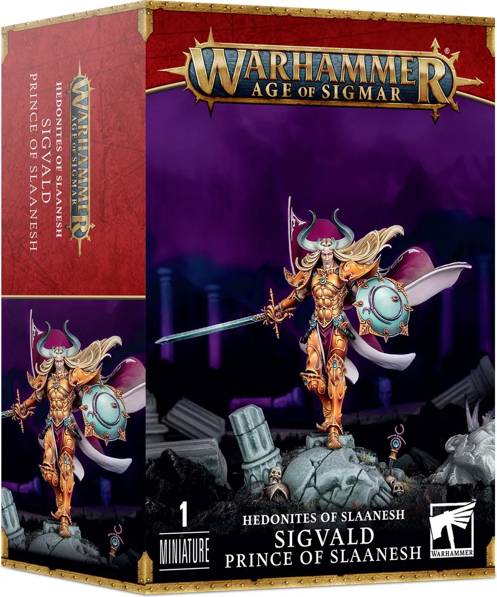 Games Workshop Sigvald Prince of Slaanesh