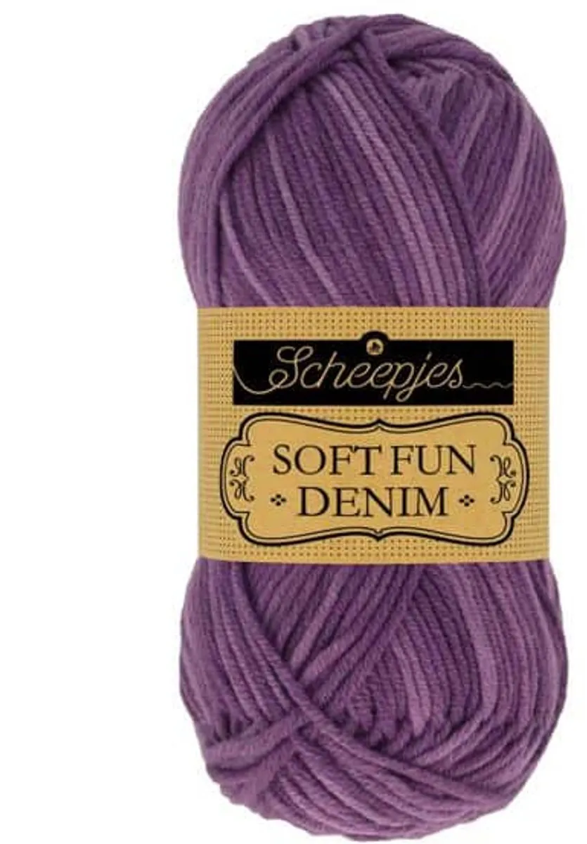 Scheepjes Softfun Denim 515 - Paars
