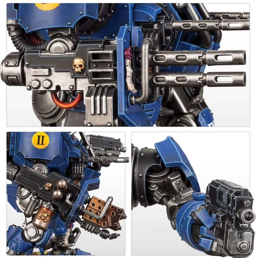 Games Workshop Warhammer 40.000 Space Marines Invictor Tactical Warsuit - 116 Onderdelen - afbeelding 6 van 6