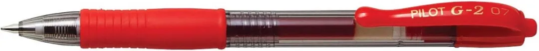 Pilot G2 Gelpen Medium Tip - 12 Stuks Rood
