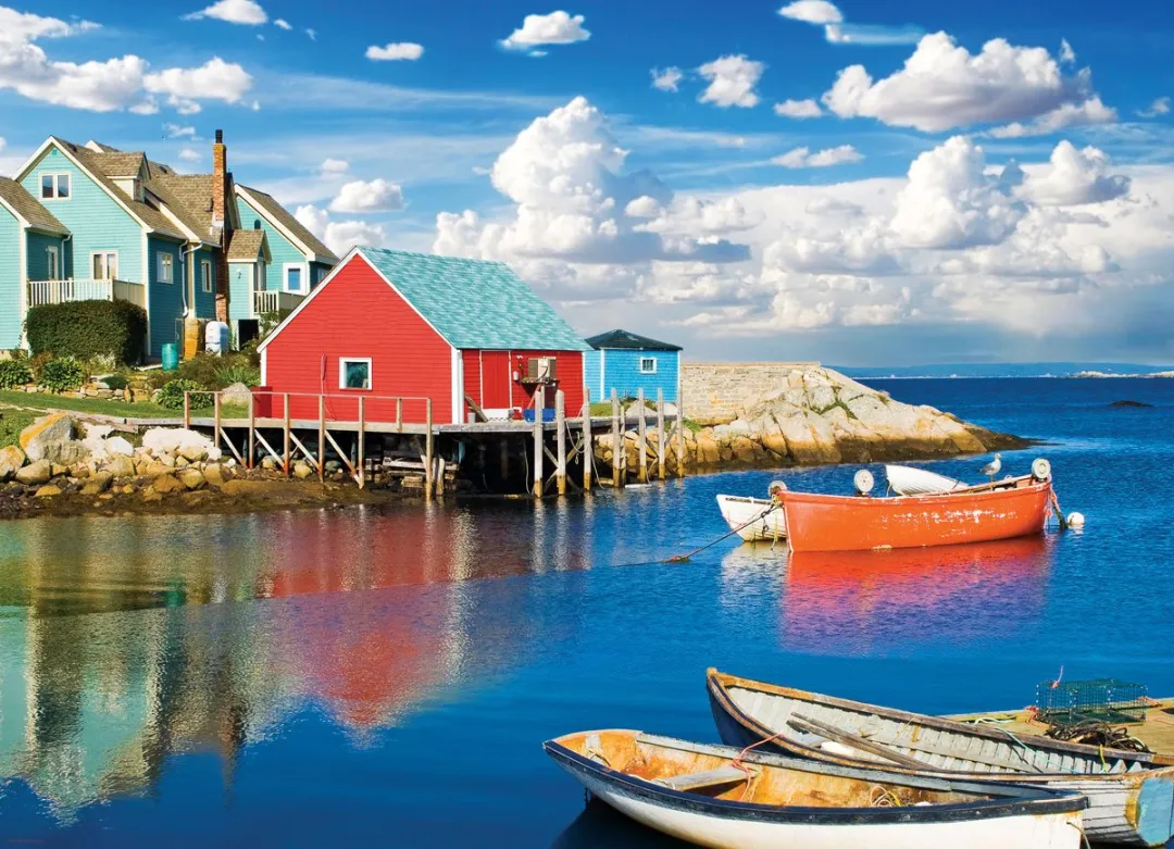 Eurographics Peggy's Cove Nova Scotia Puzzel 1000 Stuks - Meerkleurig