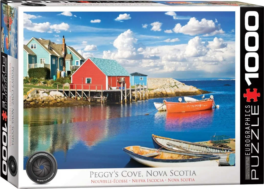 Eurographics Peggy's Cove Nova Scotia Puzzel 1000 Stuks - Meerkleurig