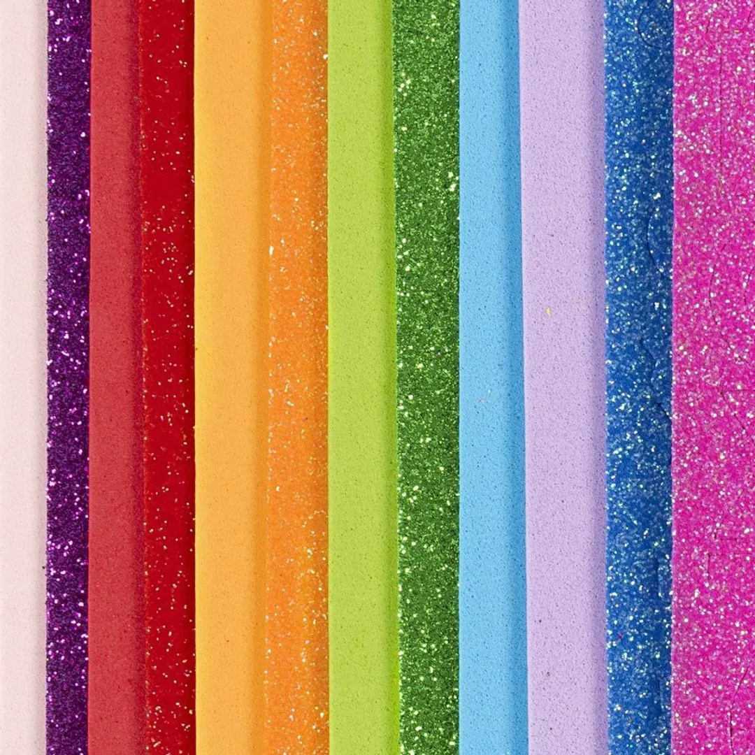 Creativ Company Foam Vellen 14x25cm - 12 Stuks