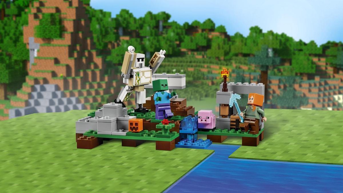 LEGO Minecraft De IJzergolem- 21123