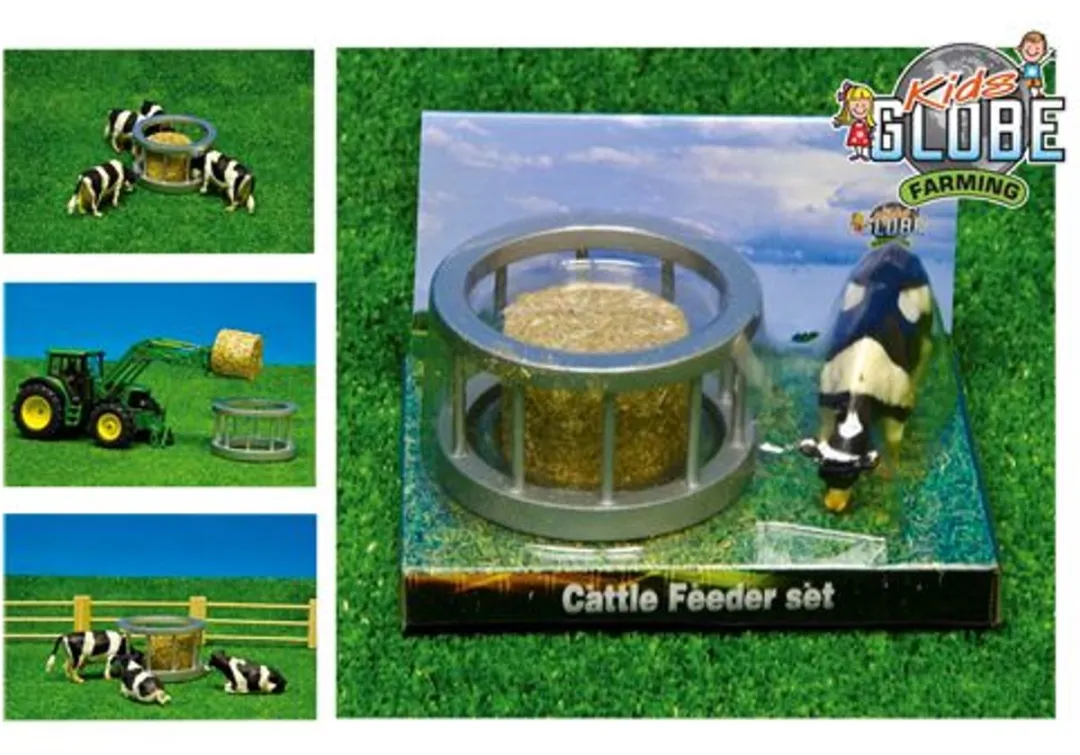 Kids Globe Voederring Koe 1:32 - Multicolor