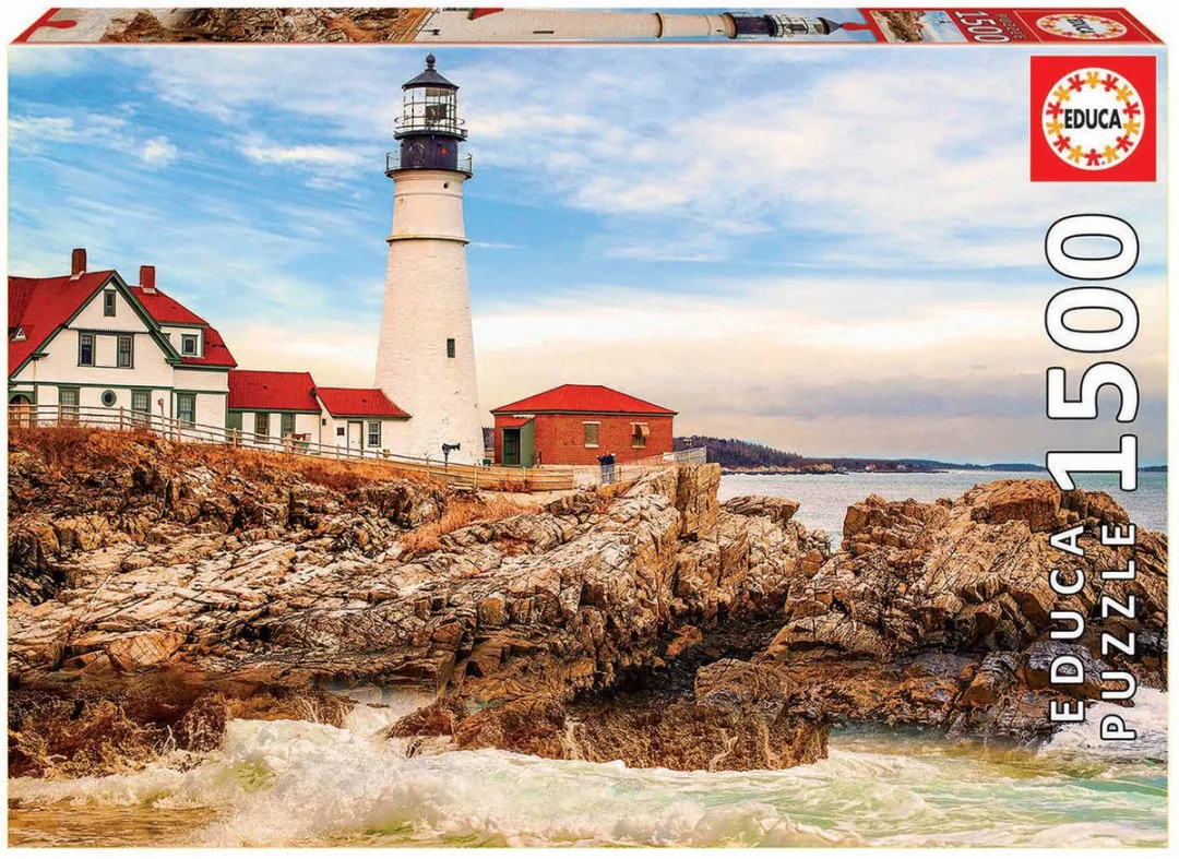Educa Rocky Lighthouse Puzzle 1500 Stuks - Multikleur