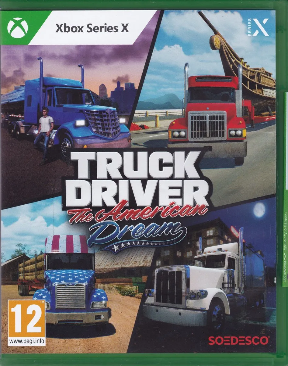 Mindscape Truck Driver The American Dream Xbox Series X