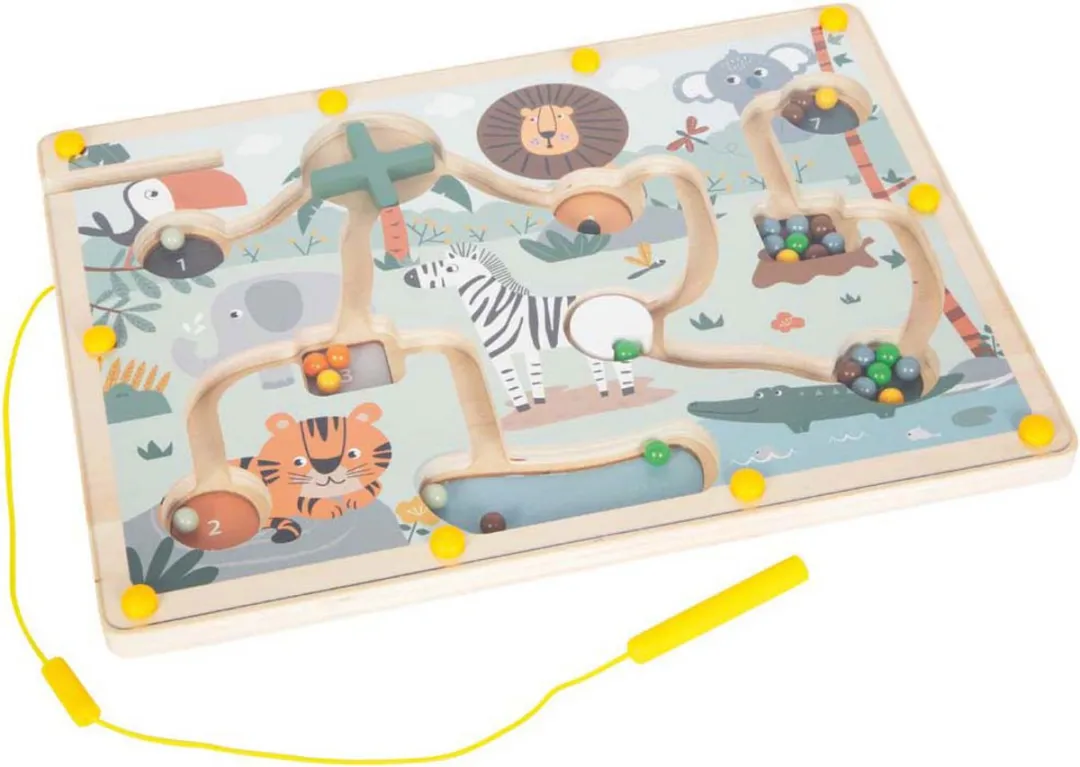 Small Foot Magnetisch Doolhof Safari 12732 - afbeelding 6 van 6