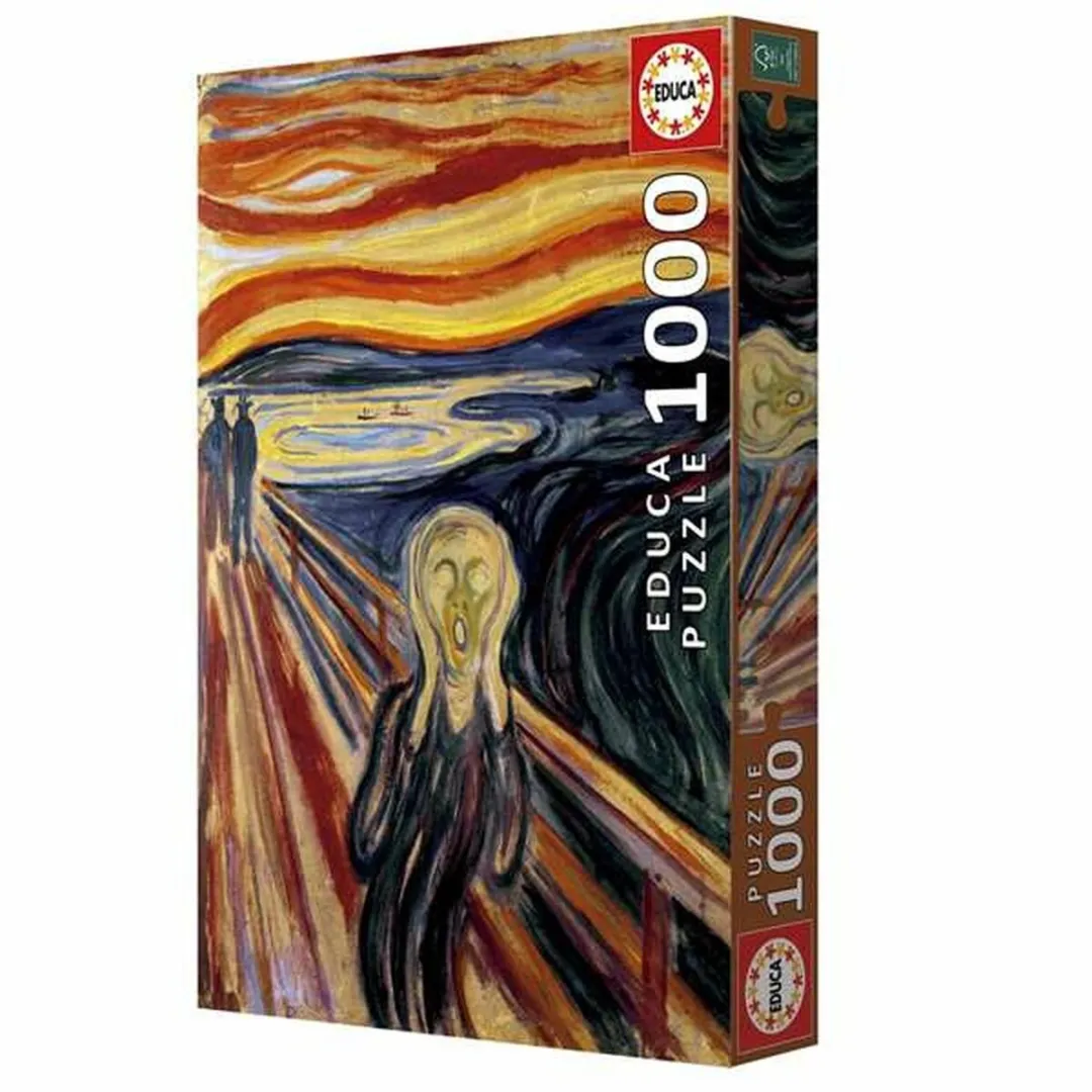 Educa The Scream 1000 Puzzel - Multicolor - afbeelding 6 van 6