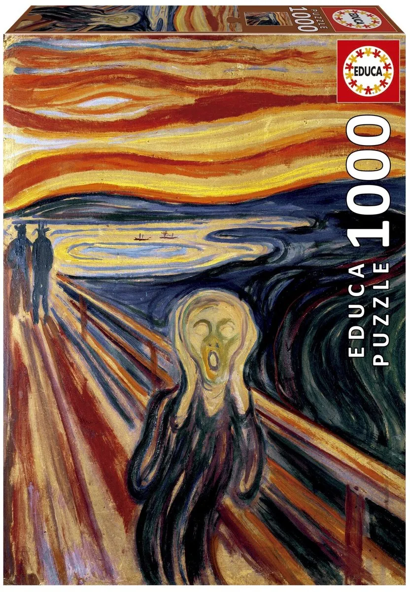 Educa The Scream 1000 Puzzel
