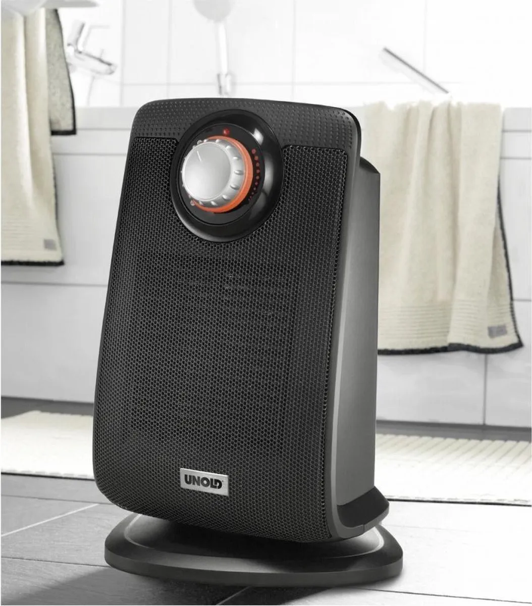 Unold 86445 Ventilatorkachel 2000W - 4 standen - Zwart - afbeelding 6 van 6