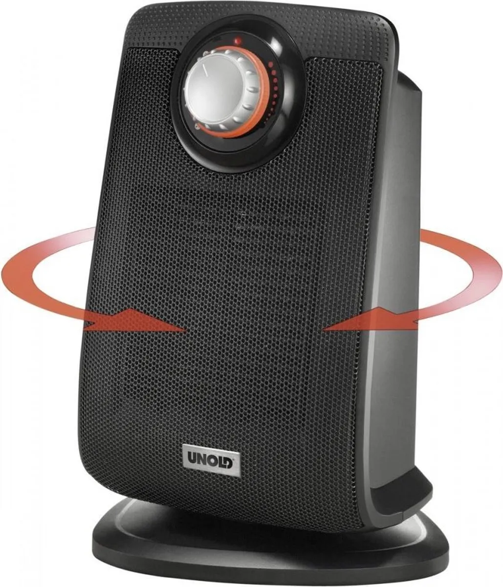 Unold 86445 Ventilatorkachel 2000W - 4 standen - Zwart
